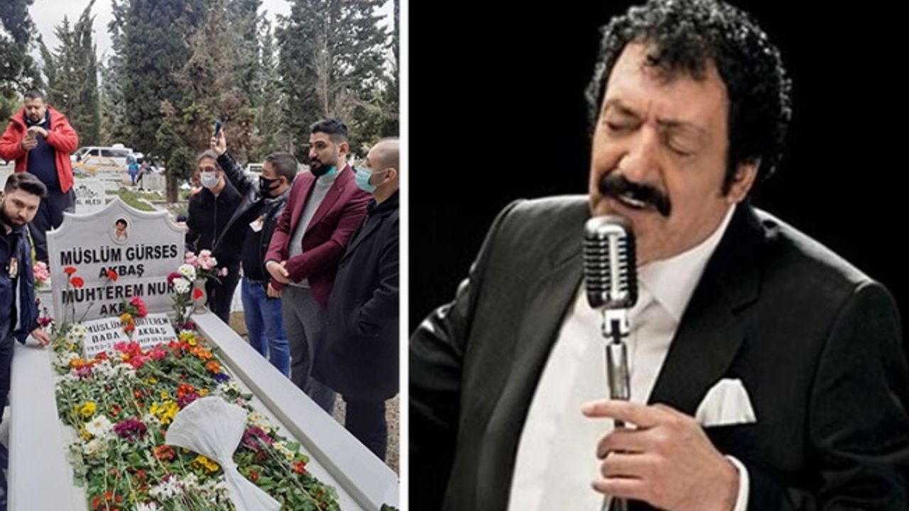 Müslüm Gürses'in 8. ölüm yıl dönümünde sevenleri mezarına akın etti