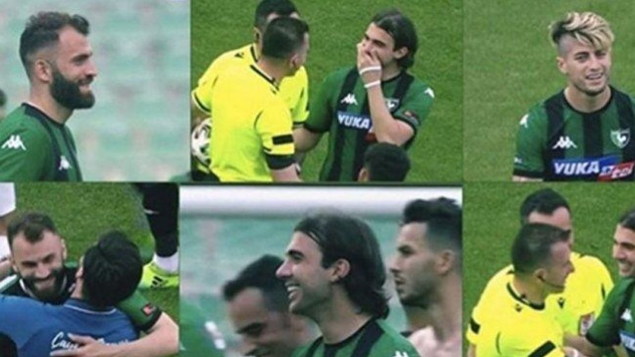 Küme düşen Denizlispor'lu futbolcuların gülmesi herkesi şaşırttı!
