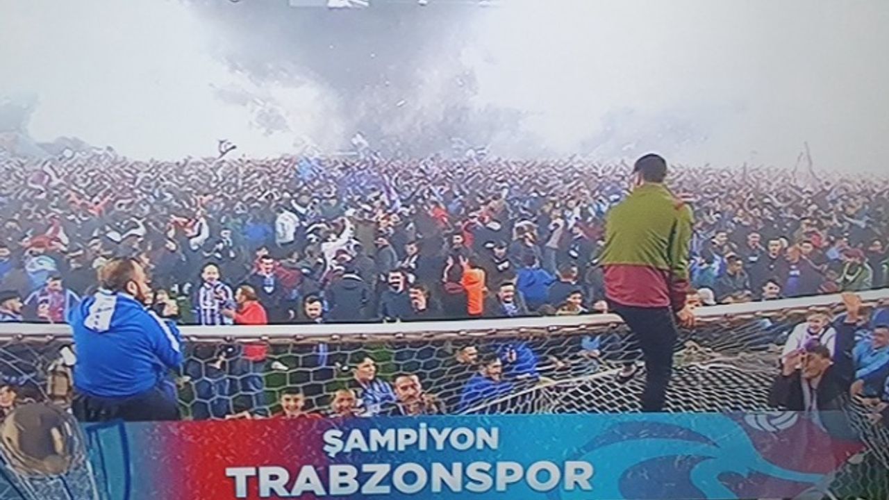 Trabzonspor 38 yıl aradan sonra Şampiyon oldu