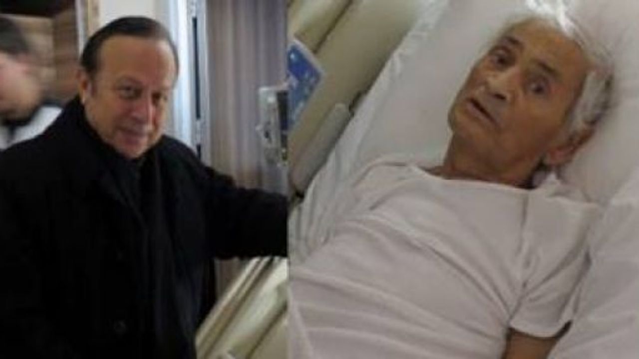 Yılmaz Ulusoy Adnan Şenses'i hastanede ziyaret etti!