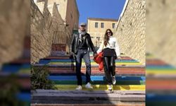 Kıvanç Tatlıtuğ ve Başak Dizer'den romantik Mardin gezisi