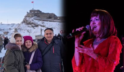 GÜLDEN KARABÖCEK KARS'TA MÜZİK ZİYAFETİ ÇEKTİ