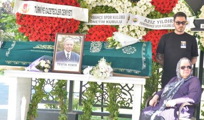 Gazeteci Tevfik Yener son yolculuğuna uğurlandı.