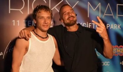 Ricky Martin ve Edis İstanbul da bir araya geldi