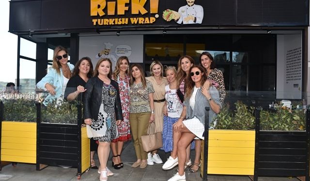Cemiyet dünyası Rıfkı Turkish Wrap'ta buluştu!