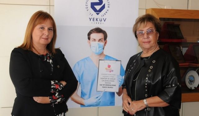 Sağlık çalışanları anısına yüz tıp öğrencisine karşılıksız burs verdiler