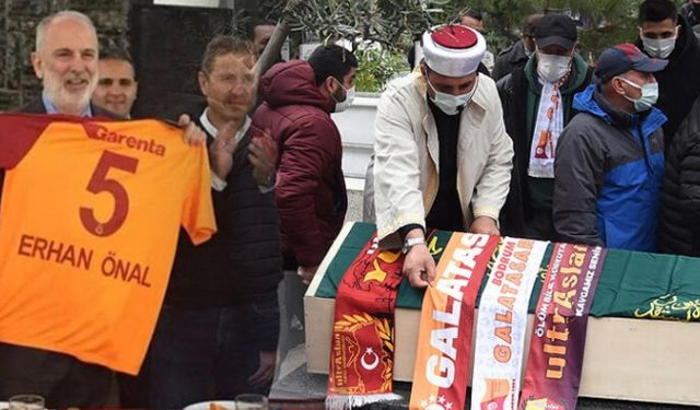 Efsane futbolcu Erhan Önal son yolculuğuna uğurlandı...