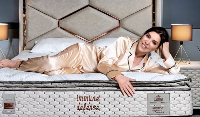 Nebahat Çehre yatak reklamında oynadı