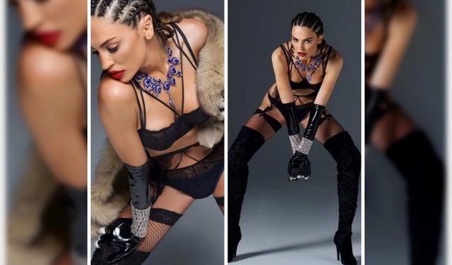 Günay Musayeva'dan cesur ve iddialı pozlar