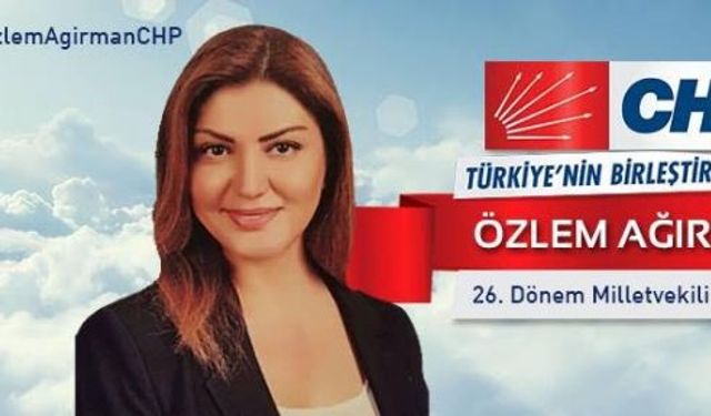 Özlem Ağırman CHP'den milletvekili aday adayı oldu