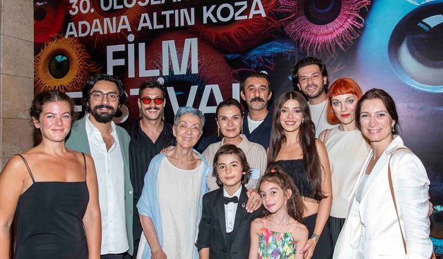 'Annesinin Kuzusu' sinema filminin galası Adana Altın Koza Film Festivali'nde gerçekleşti