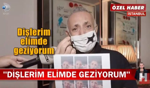 Mehmet Yüzüak diş tedavisinde ölümden döndü!