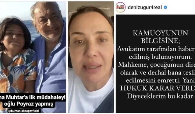 "Mahkeme çocuğumun direkt olarak ve derhal bana teslim edilmesini ..."