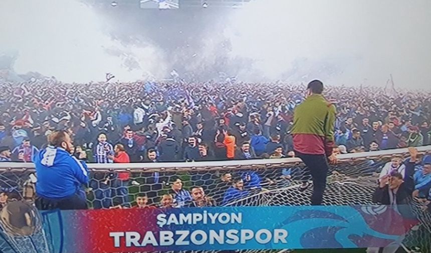 Trabzonspor 38 yıl aradan sonra Şampiyon oldu
