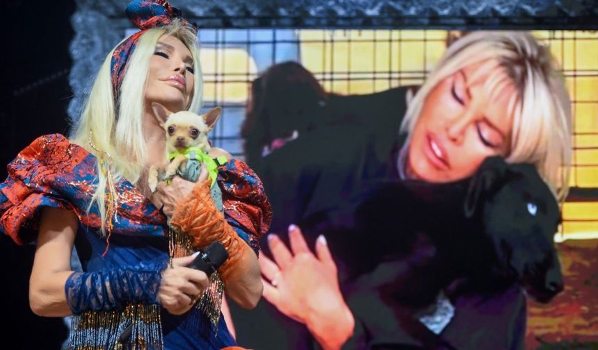 AJDA PEKKAN HARBİYE DE PATİLİ DOSTLARI UNUTMADI