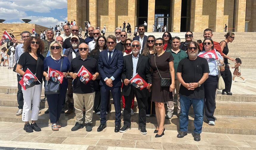 MGD’DEN ANITKABİR’E ANLAMLI ZİYARET
