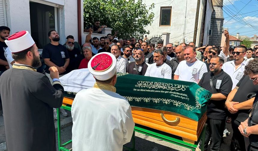 CANSEVER MAKEDONYA DA SON YOLCULUĞUNA UĞURLANDI
