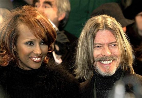 David Bowie, 1992 yılında Somali asıllı ABD'li model Iman ile evlenmişti.