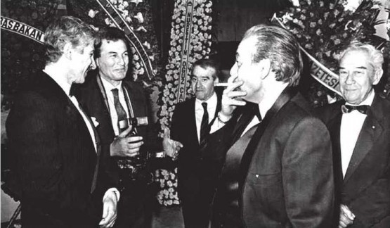 Erol Simavi, Çetin Emeç,Sökmen Baykara, Melih Yalman, Tahsin Öztin
