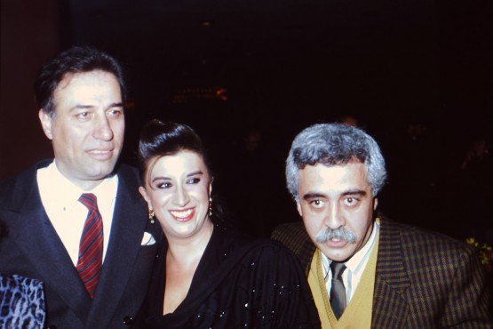 Kemal Sunal - Perran Kutman - Levent Kırca - Fotoğraf: Tahir Yaman