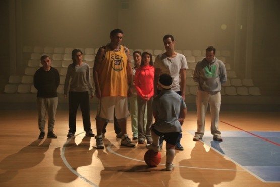 AZA Eden, Elvin Levinler, Ali Yogurtcu 'Polis Akademisi Alaturka' sinema filminde.