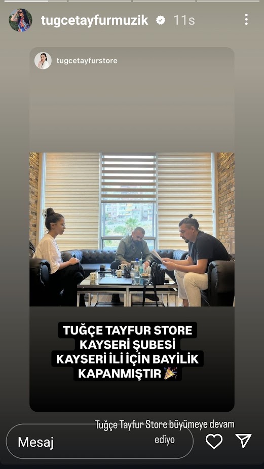 Tugce Tayfur Store Screenshot 20240901 000644 Instagram