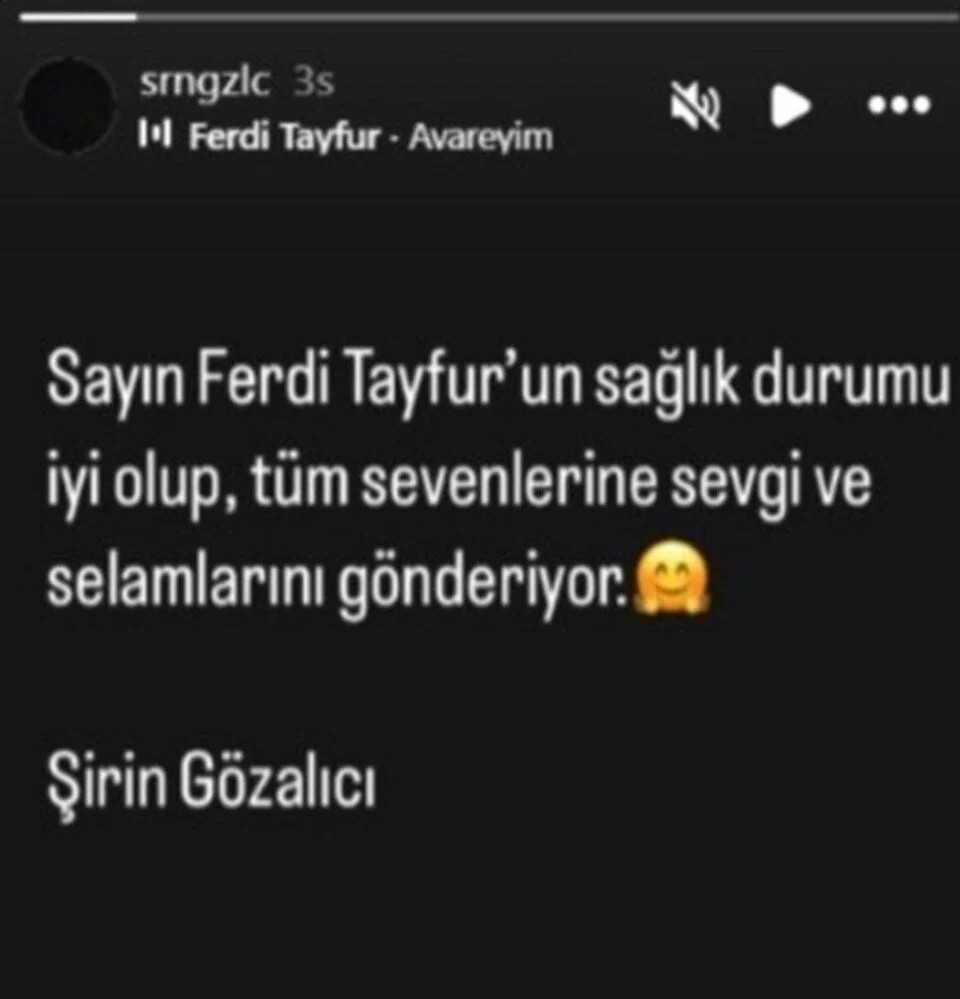 Ferdi Tayfur Siringozalici Aciklama