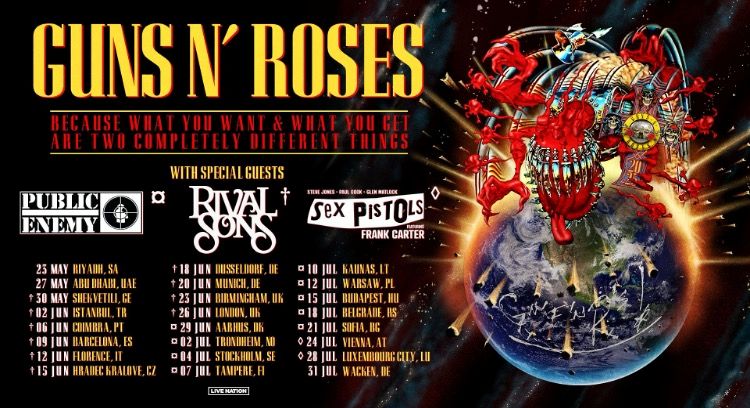 Guns N Roses All Dates 1920X1080 R4