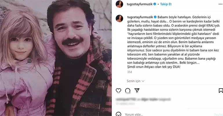 Tugce Tayfur Instagram 16.1.2025