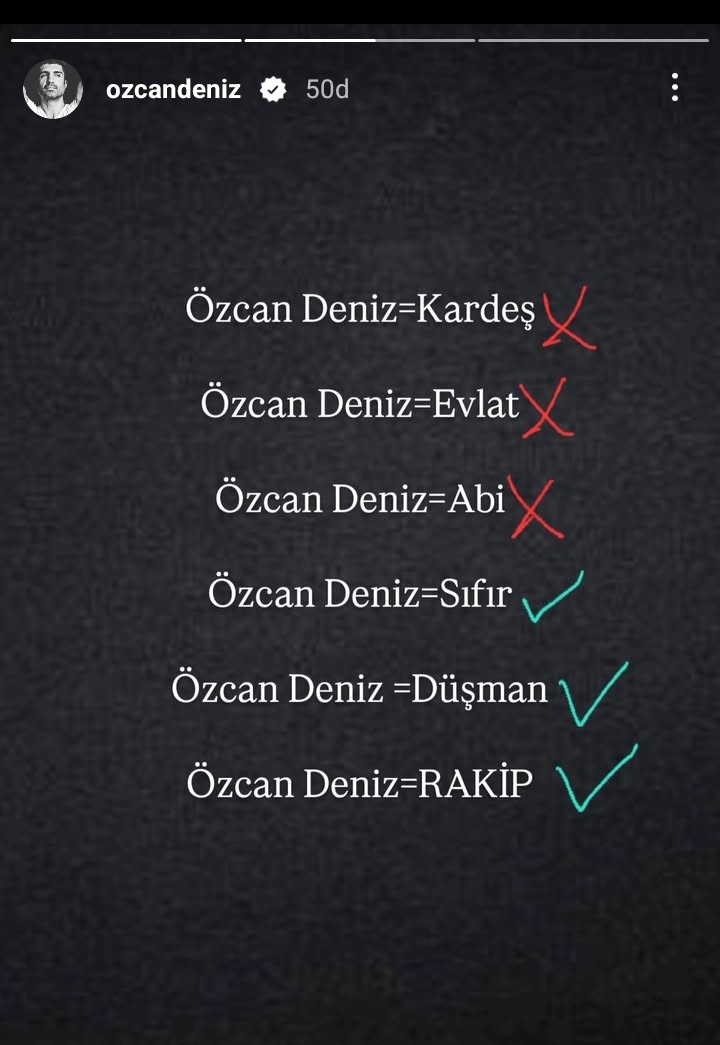 Özcan Deniz Instagram