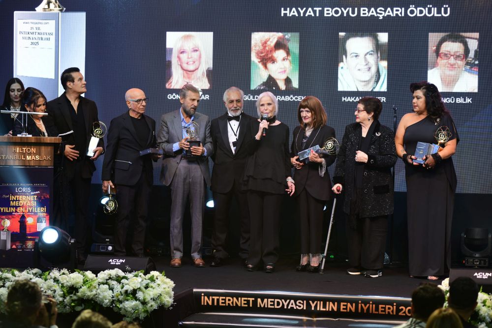 Hayat Boyu Başarı Ödülleri Duygu Canbaş Hakan Peker Fikret Ercan Hakkı Yalçın Nurettin Soydan Gönül Yazar Gülden Karaböcek Bengü Bilik