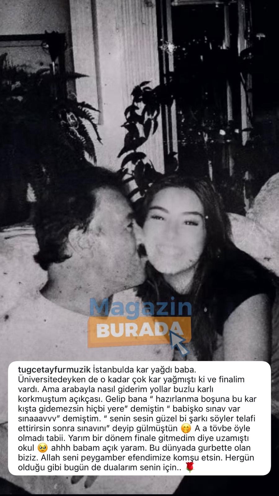 Tuğçe Tayfur Yeni Yıl Mesajaı