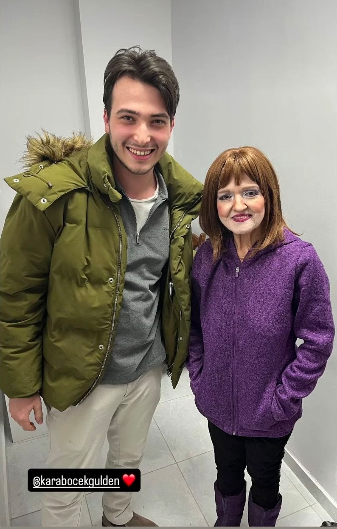 Gülden Karaböcek Edirne Konseri Sonrası Hayranıyla Birlikte Görülüyor.