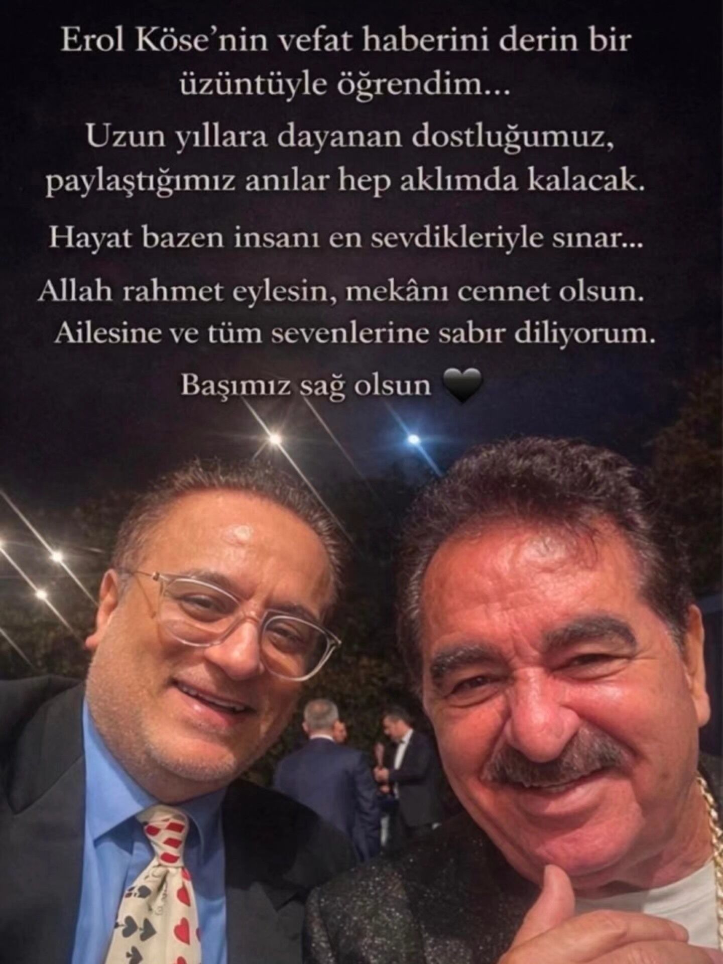 Erol Köse İbrahim Tatlıses