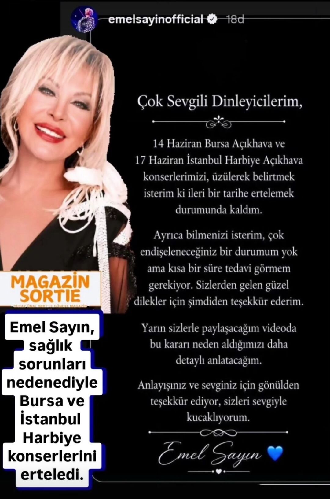Emel Sayın Aciklama Magazinsortie