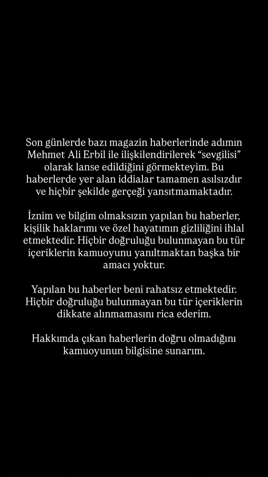 Eylem Çelik Açıklama 9.6.2026