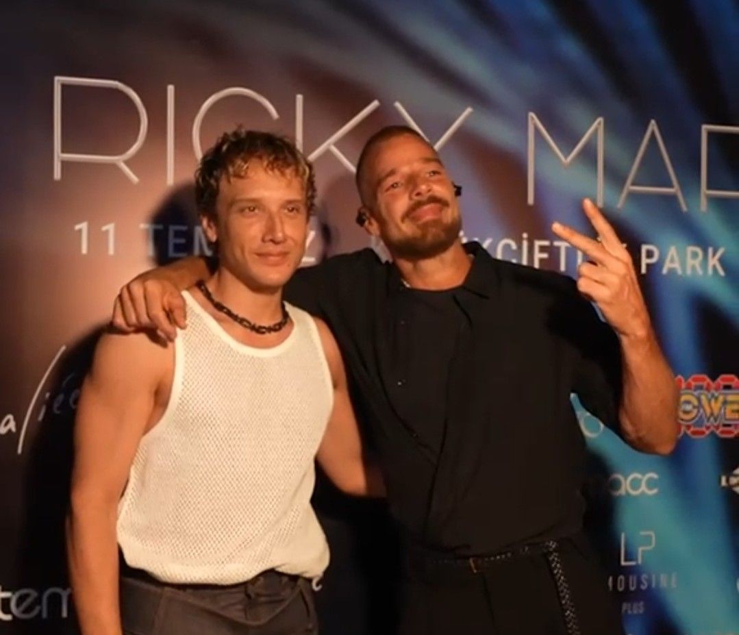 Ricky Martin ve Edis İstanbul da bir araya geldi